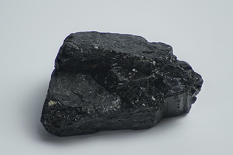 Fotografía de un trozo de carbón